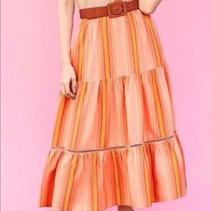 Matilda Jane Apricot Skirt Small